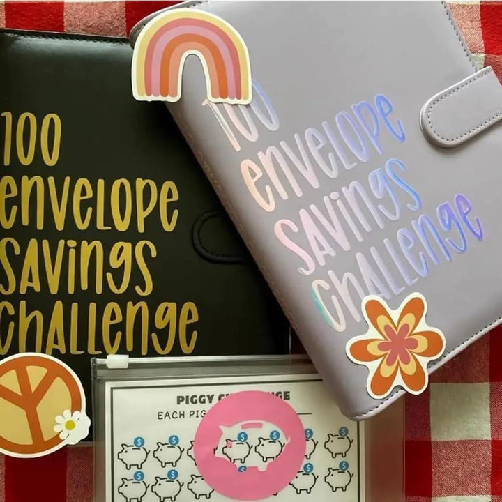 100 Envelope Savings Challenge Binder - ShopMoneywithHoney