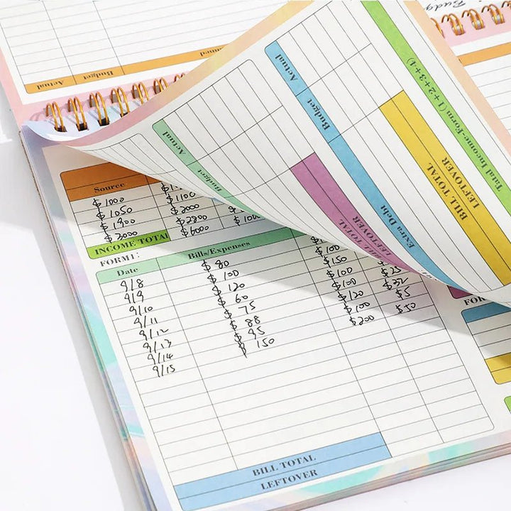 B5 50 Sheets Budget Planner - ShopMoneywithHoney